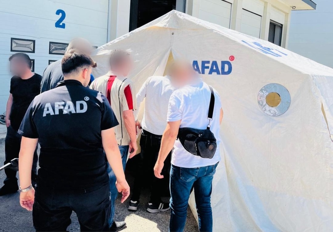 Kastamonu’da Yükümlülere Afet Farkındalığı ve Çadır Kurma Eğitimi